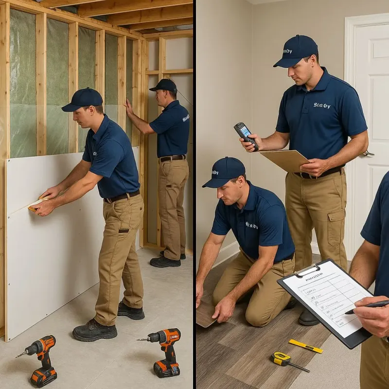 Repairs and Reconstruction process in Kellyville, OK
