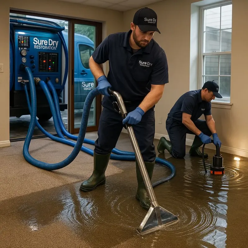 Water Extraction and Removal process in Kellyville, OK